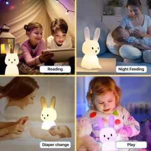 Cute Bunny Lamp For Kids - Image 6