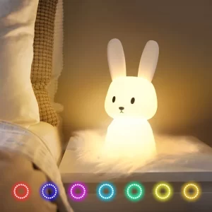 Cute Bunny Lamp For Kids - Image 1