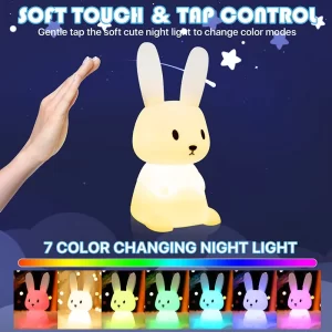 Cute Bunny Lamp For Kids - Image 3