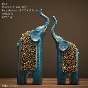 Resin Elephant Ornaments - Image 7