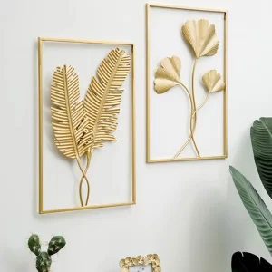 Nordic Ginkgo Leaf Wall Hanging - Image 3