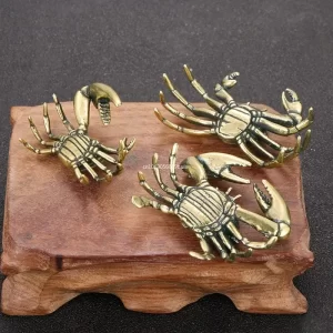 Pure Brass Crab Figurines - Image 4