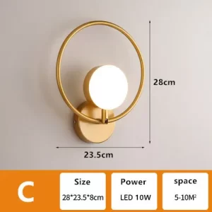 Light Luxury Modern Wall Lamp - Image 8