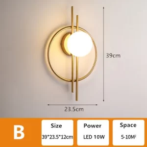 Light Luxury Modern Wall Lamp - Image 7