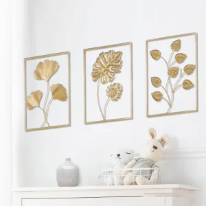 Nordic Ginkgo Leaf Wall Hanging - Image 2