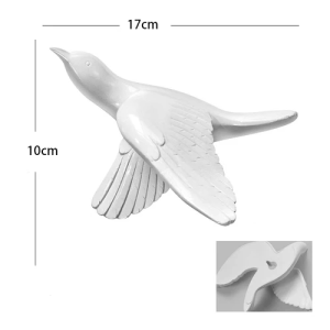 European White Three-dimensional Bird - Image 21